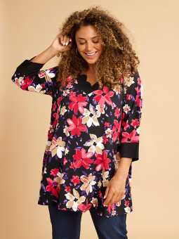 ESLY - Plus Size Tunika fra Zhenzi