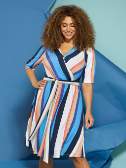 ZH-LILO - Plus Size Kjole fra Zhenzi