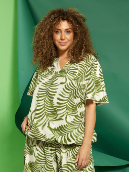 ZH-MACY - Plus Size Bluse fra Zhenzi