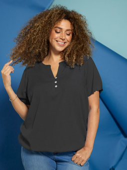ZH-SUVI - Plus Size Bluse fra Zhenzi