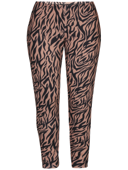 Zhenzi SUSA - Leggings i smart brun og sort print