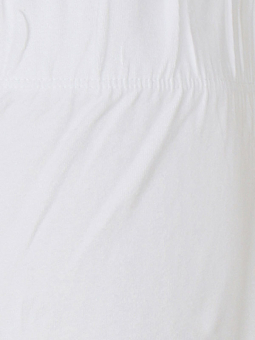 Zhenzi KANT - Hvide 3/4 leggings i bomulds jersey