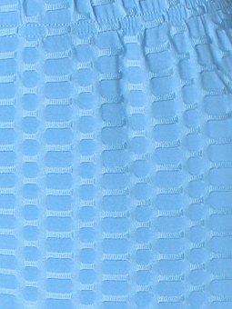 Zhenzi ROMY - Blå 3/4 leggings med 3-D struktur