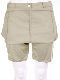 Zhenzi Sand farvet nederdel med skånebukser 
