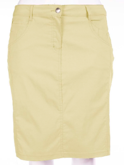BOYER - Sand farvet nederdel med skånebukser 