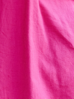Zhenzi SAVANNA - Pink bluse i bomuld og hør