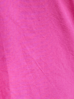Zhenzi SAVANNA - Pink kjole i bomuld og hør