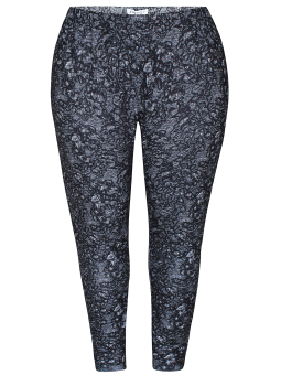 Zhenzi SUSA - Sort printede leggings