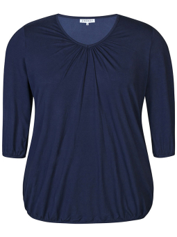 GIRO- Sort bluse med elastikkant