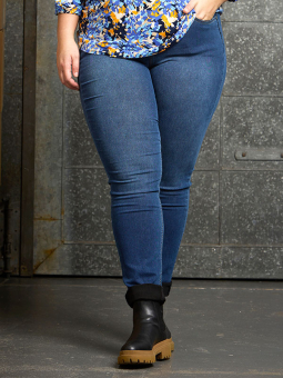CURVE - Blå jeans med shape effekt