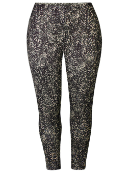 Zhenzi SUSA - Leggings med army grøm print