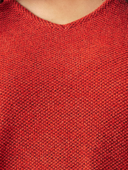 Zhenzi MADISON - Varm rød tunika med struktur