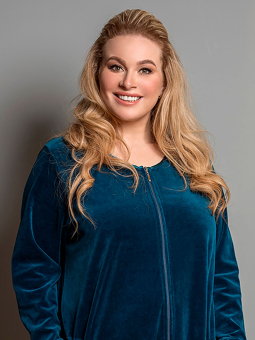Plus Size Morgenkåbe fra Plaisir