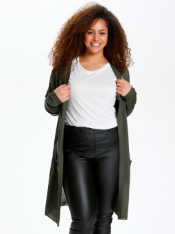 Plus Size Cardigan fra Kaffe Curve