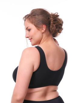 UNIQUE BOMULD - Plus Size BH uden bøjle fra Plaisir