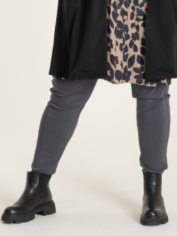 Gozzip CLARA - Grå leggings i kraftig kvalitet