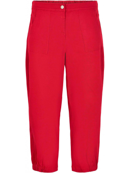 Clara - Flotte røde leggings i kraftig kvalitet