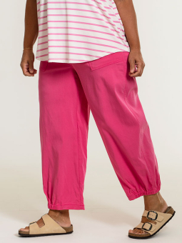 Gozzip CLARA - Pinke culotte bukser i viskose bengalin