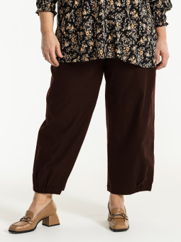 Gozzip CLARA - Culotte bukser i mørkebrun