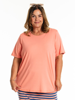 GITTE - Plus Size T-shirt fra Gozzip