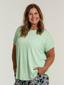 Gozzip GITTE - Pastel grøn jersey T-shirt