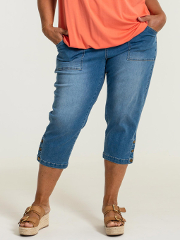 CLARA  - Plus Size Bukser fra Gozzip