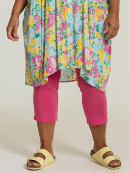 Gozzip CLARA - Pinke 7/8 leggings i viskose stretch