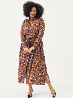DINA - Plus Size Kjole fra Adia