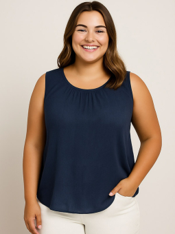 ADPERLE - Plus Size Top fra Adia