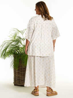 DOLLY - Plus Size Skjorte fra Gozzip