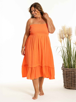 DAWN - Plus Size Nederdel fra Gozzip