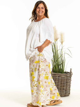 BERETHE - Plus Size Bukser fra Gozzip