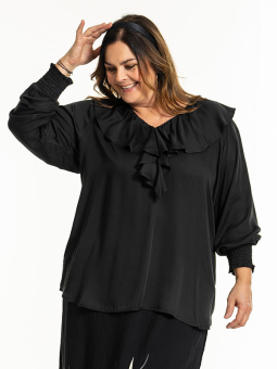 GYTHA - Plus Size Bluse fra Gozzip