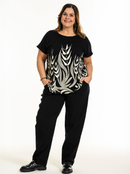 GITTE - Plus Size T-shirt fra Gozzip