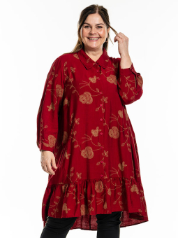 EDITH - Plus Size Tunika fra Gozzip
