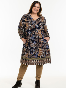 META - Plus Size Tunika fra Gozzip