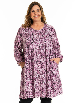 JOHANNE - Plus Size Tunika fra Gozzip