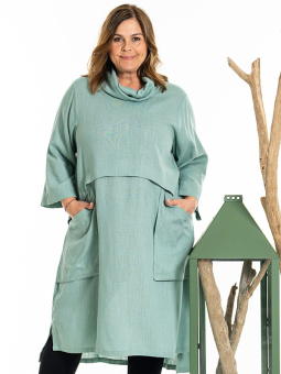 HEDDI - Plus Size Kjole fra Gozzip