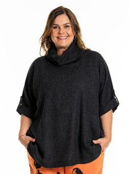 ILSABET - Plus Size Bluse fra Gozzip