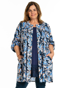 JOHANNE - Plus Size Tunika fra Gozzip