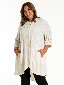 MONNA - Plus Size Tunika fra Gozzip