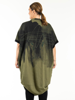 KARA - Plus Size Kjole fra Gozzip Black