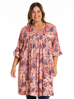 JOHANNE - Plus Size Tunika fra Gozzip