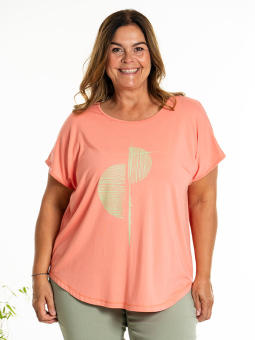 GITTE - Plus Size T-shirt fra Gozzip