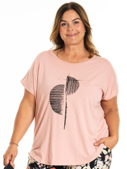GITTE - Plus Size T-shirt fra Gozzip