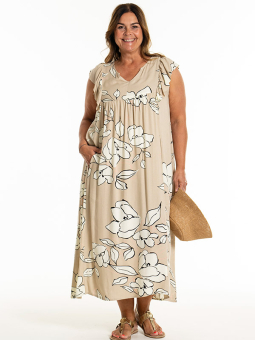 KATHLEEN - Plus Size Kjole fra Gozzip