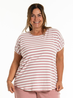 GITTE - Plus Size T-shirt fra Gozzip