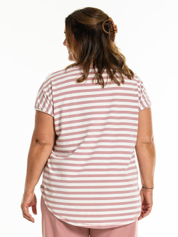 GITTE - Plus Size T-shirt fra Gozzip