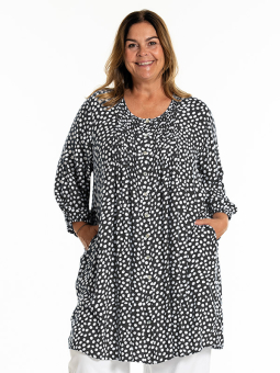 JOHANNE - Plus Size Tunika fra Gozzip