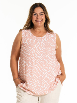 BEATA - Plus Size Top fra Gozzip